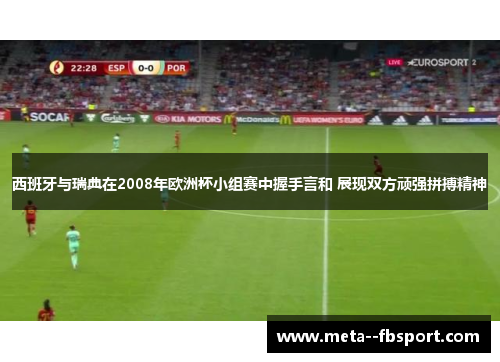 西班牙与瑞典在2008年欧洲杯小组赛中握手言和 展现双方顽强拼搏精神